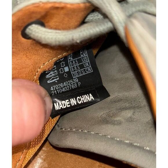 Ecco Soft 7 Casual Sneaker Shoes Men’s Size 8 - 8.5 EU Size 42 Gray Leather - Picture 10 of 10